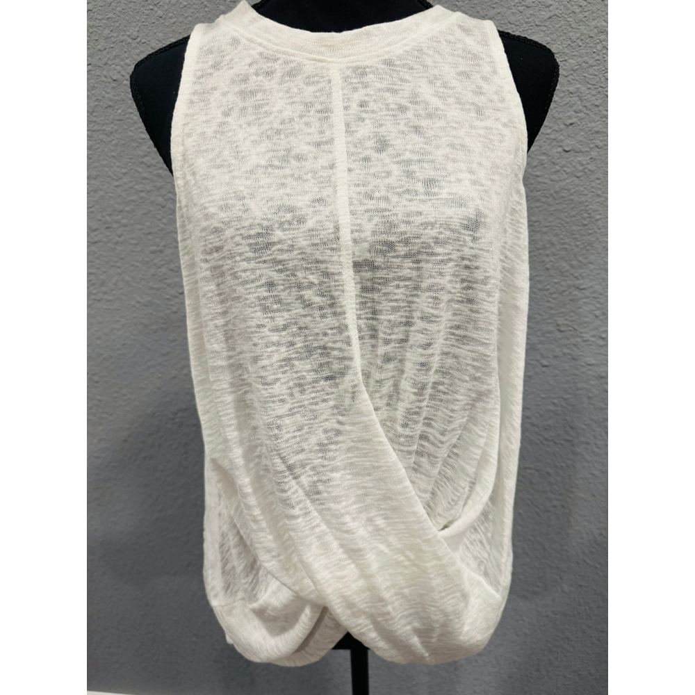 Cherish Women's Sleeveless Twist-Front Top NWOT, Sz M - Picture 4 of 10
